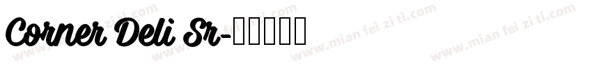 Corner Deli Sr字体转换